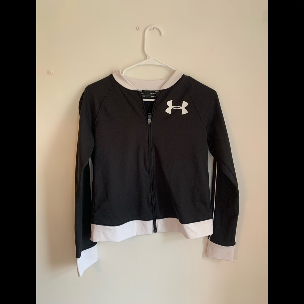 Black under armor jacket